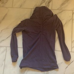 Lululemon Purple Cowl Neck Sweatshirt